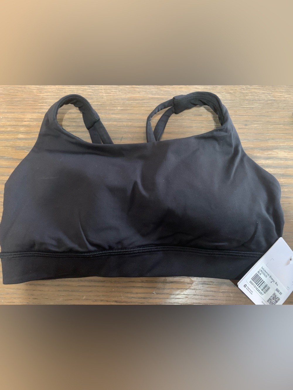 lululemon athletica Black Minimalist Seamless Sports Bra